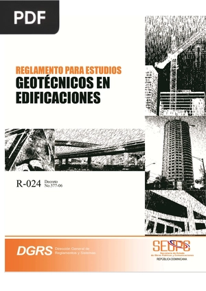 Reglamento para estudios geotécnicos en edificaciones