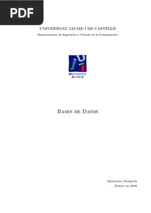 Bases de datos