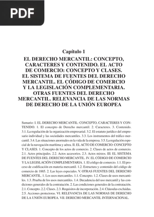 Derecho Mercantil