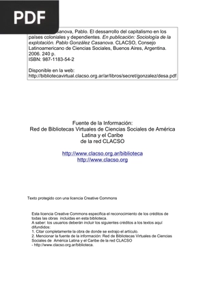 El desarrollo del capitalismo en los países coloniales y dependientes