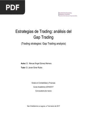 Estrategias de Trading: análisis del Gap Trading