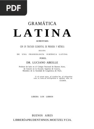 Gramática Latina