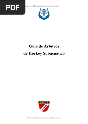 Guía de Árbitros de Hockey Subacuático