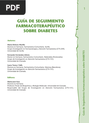 Guía de seguimiento farmacoterapéutico sore diabetes