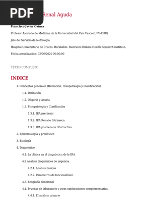 Insuficiencia renal aguda