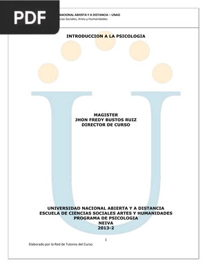 Introducción a la Psicología