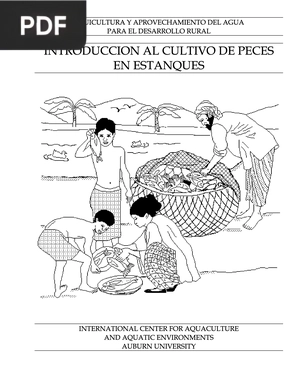 Introducción al cultivo de peces en estanques