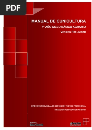 Manual de cunicultura