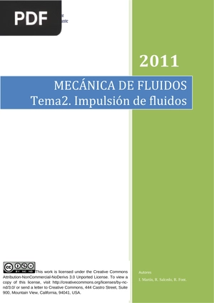 Mecánica de fluidos. Tema 2. Impulsión de fluidos