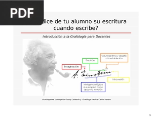 ¿Qué dice de tu alumno su escritura cuando escribe?