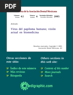 Virus del papiloma humano; visión actual en biomedicina