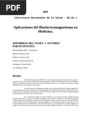 Aplicaciones del Bioelectromagnetismo en Medicina