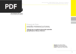 Diseño Permacultural