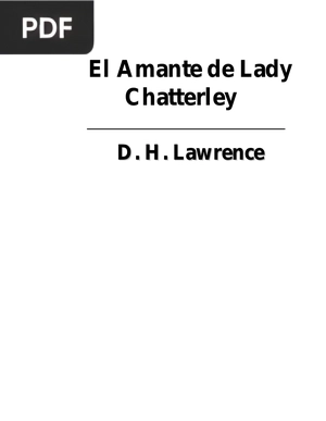 El Amante de Lady Chatterley