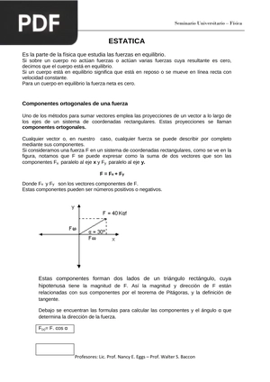 Estática (Artículo)