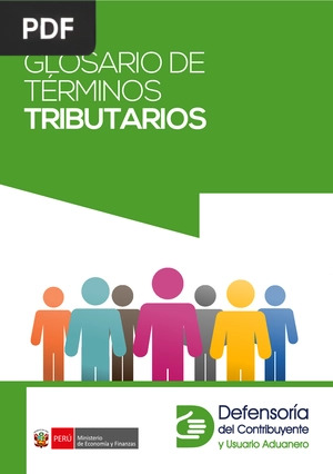 Glosario de términos tributarios