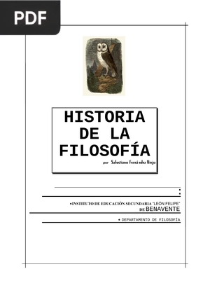 Historia de la Filosofía