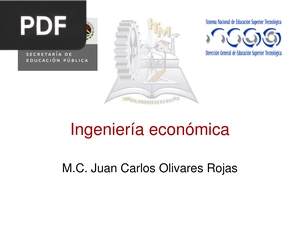 Ingeniería económica (Presentación)