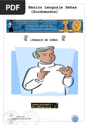 Manual Básico Lenguaje Señas (Sordomudos)