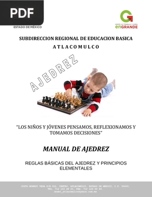 Manual de Ajedrez. Reglas básicas y Principios elementales