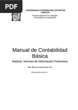 Manual de Contabilidad Básica