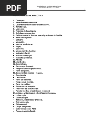 Medicina legal práctica