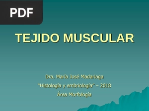 Tejido Muscular (Presentación)