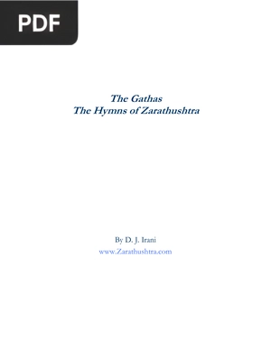 The Gathas The Hymns of Zarathushtra (Inglés)