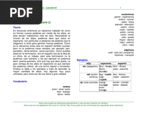 Curso gratuito Esperanto (Artículo)