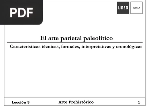 El arte parietal paleolítico