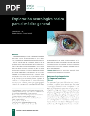 Exploración neurológica básica para el médico general