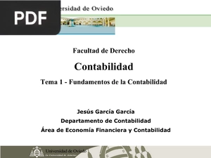 Fundamentos de la Contabilidad