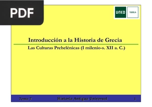 Introducción a la Historia de Grecia (Presentación)