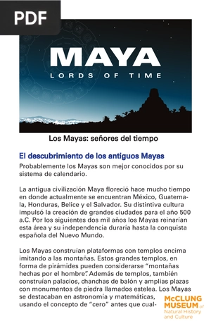 Los Mayas: señores del tiempo (Artículo)