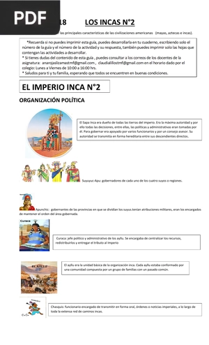 Los incas n°2 (Artículo)