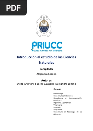 Introducción al estudio de las Ciencias Naturales