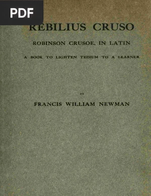 Rebilius Crūsō (Robinson Crusoe)