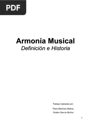 Armonía Musical