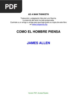 Como el hombre piensa