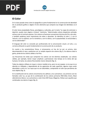 El color (Artículo)