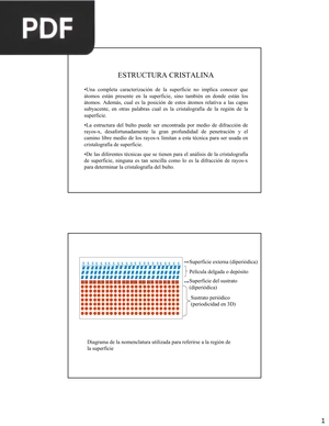 Estructura Cristalina