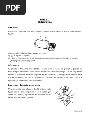 Hidrostática (Artículo)