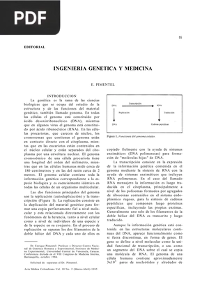 Ingeniería genética y medicina