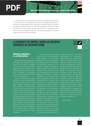 La Conquista de América según las Distintas Corrientes de Interpretación (Artículo)