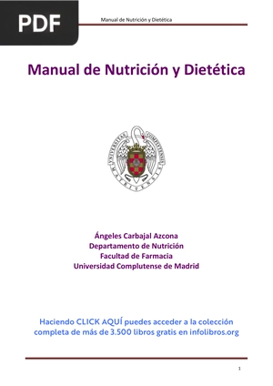 Manual de Nutrición y Dietética