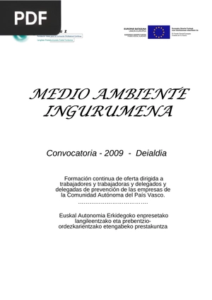 Manual de buenas prácticas ambientales en la familia profesional: Industrias Textiles