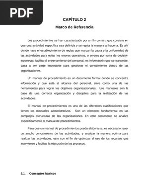 Manual de procedimiento