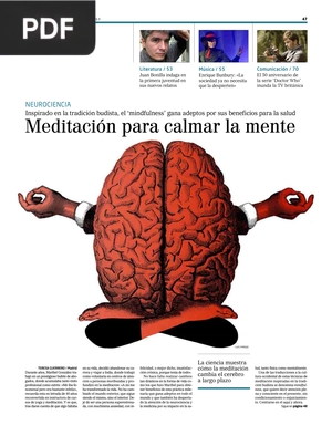 Meditación para calmar la mente (Artículo)