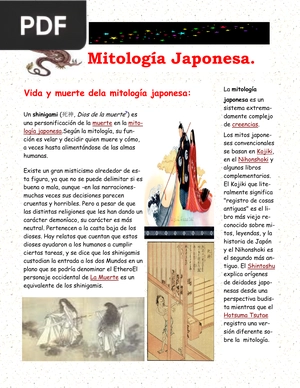 Mitología Japonesa (Artículo)