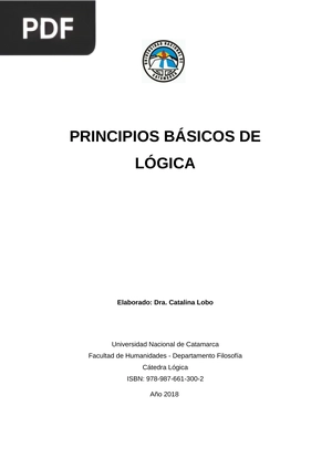 Principios básicos de la lógica